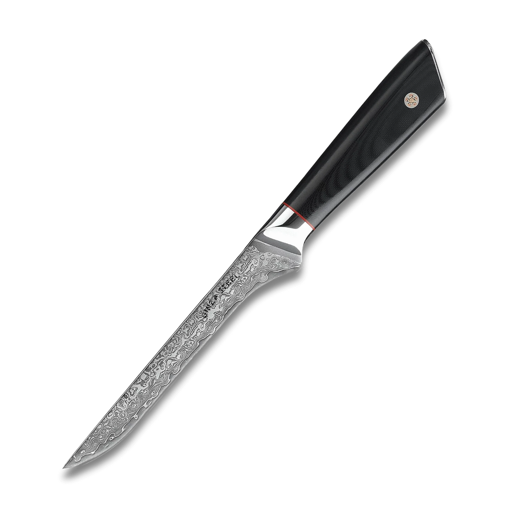 HAGAKURE 14 | Boning Knife 5.5" Damascus AUS 10 Steel