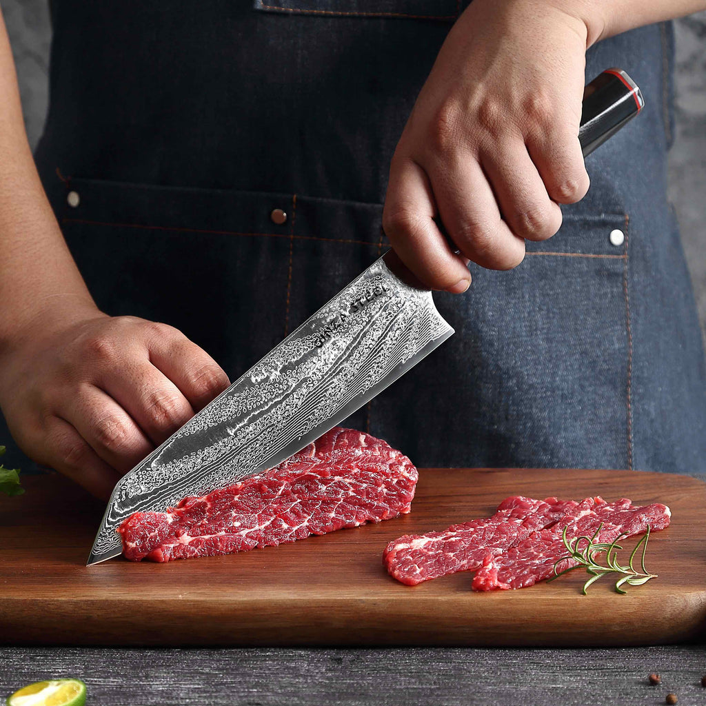 KATANA 20 |  Chef Knife 8" Damascus VG10 Steel 67 layer / G10 Handle