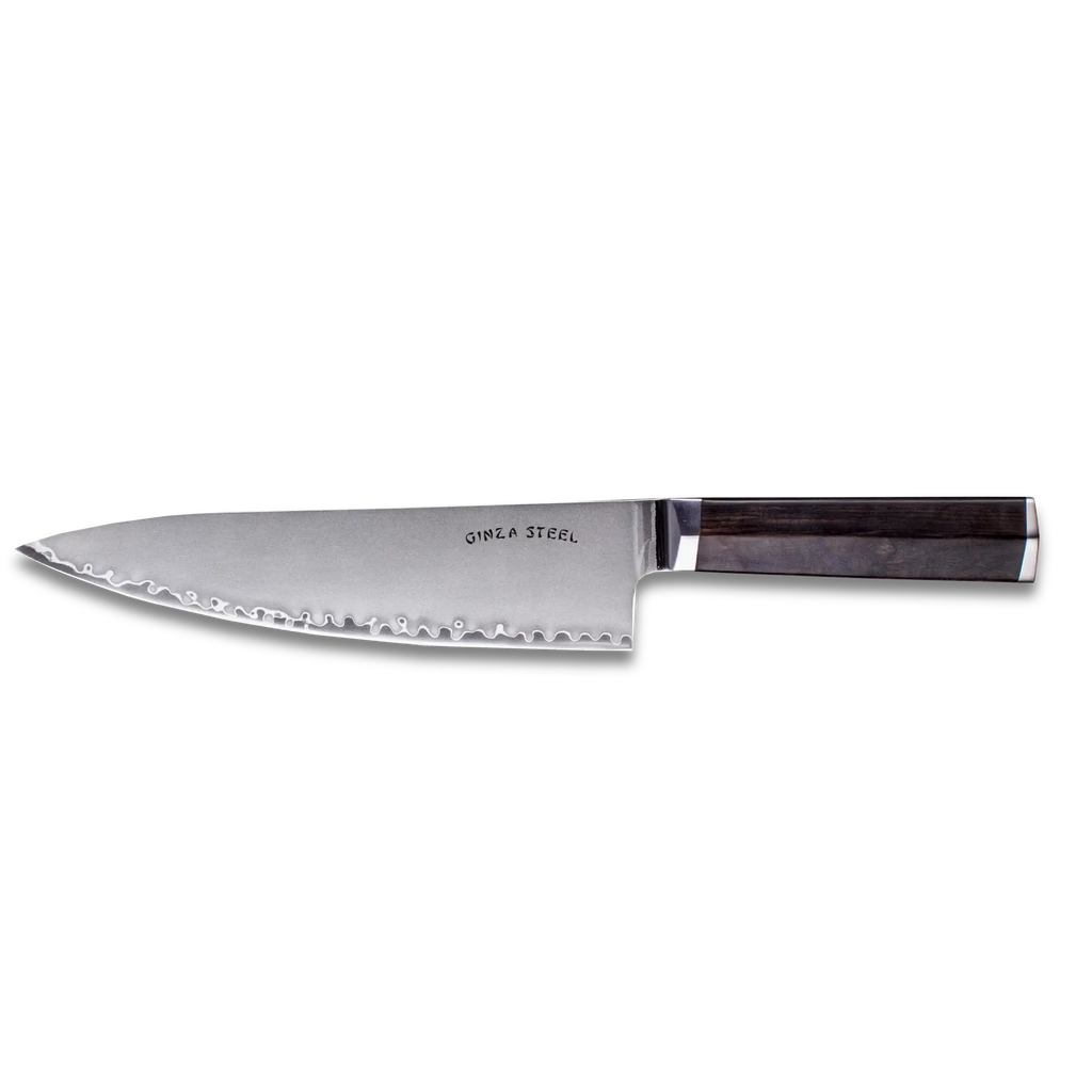 PORTIA 20 | Chef Knife 8" Damascus VG10 Steel / Ebony Wood handle