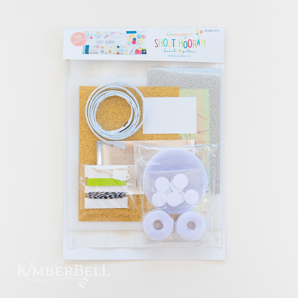 Kit d'embellissement « Criez Hourra ! » de Kimberbell