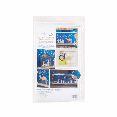 Kit d'embellissement de coussins pour banc de crèche Kimberbell