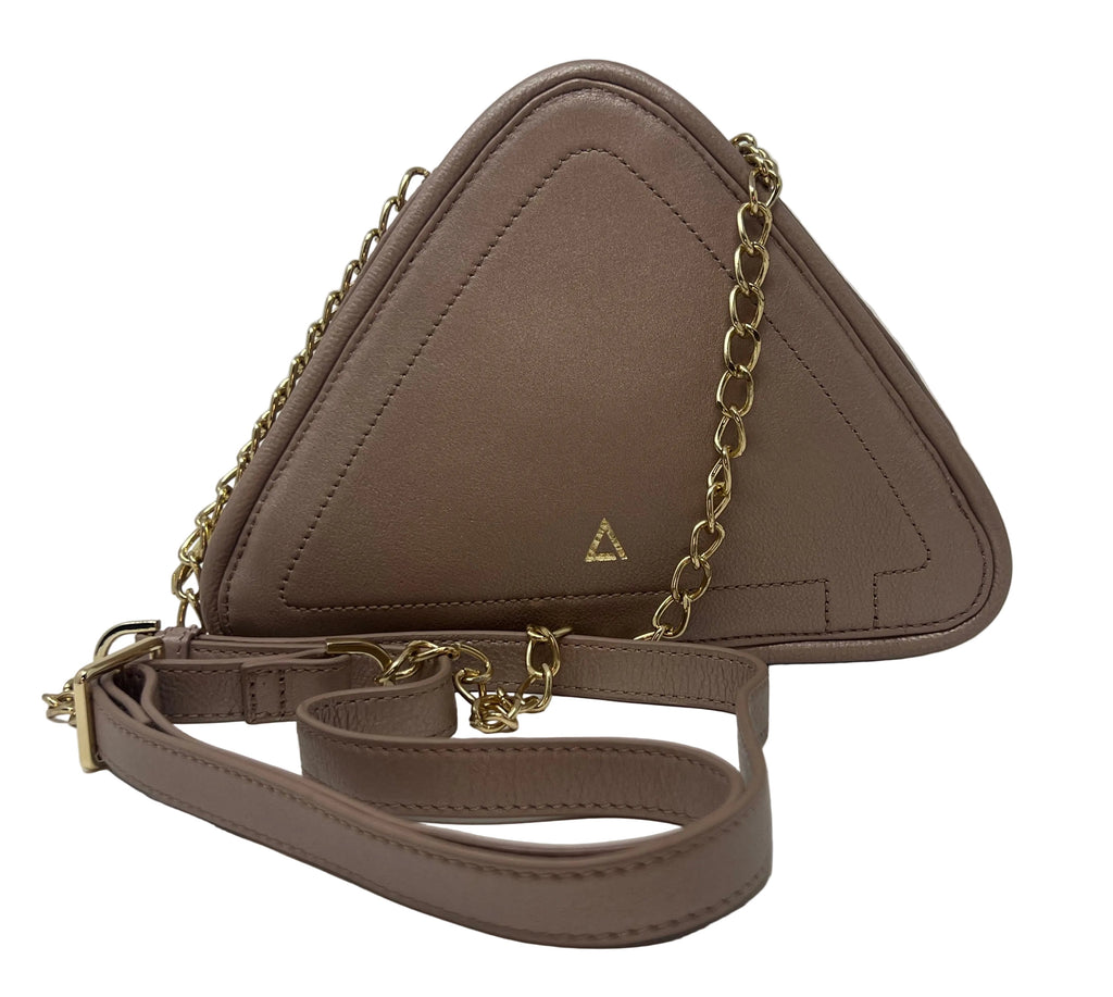 Evening Bag with Removable Handle, Platinum Pink | Kiana