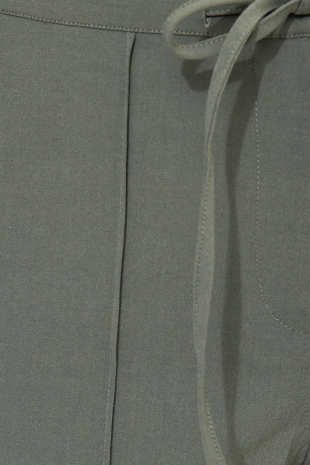 Pantalon large à cordon de serrage