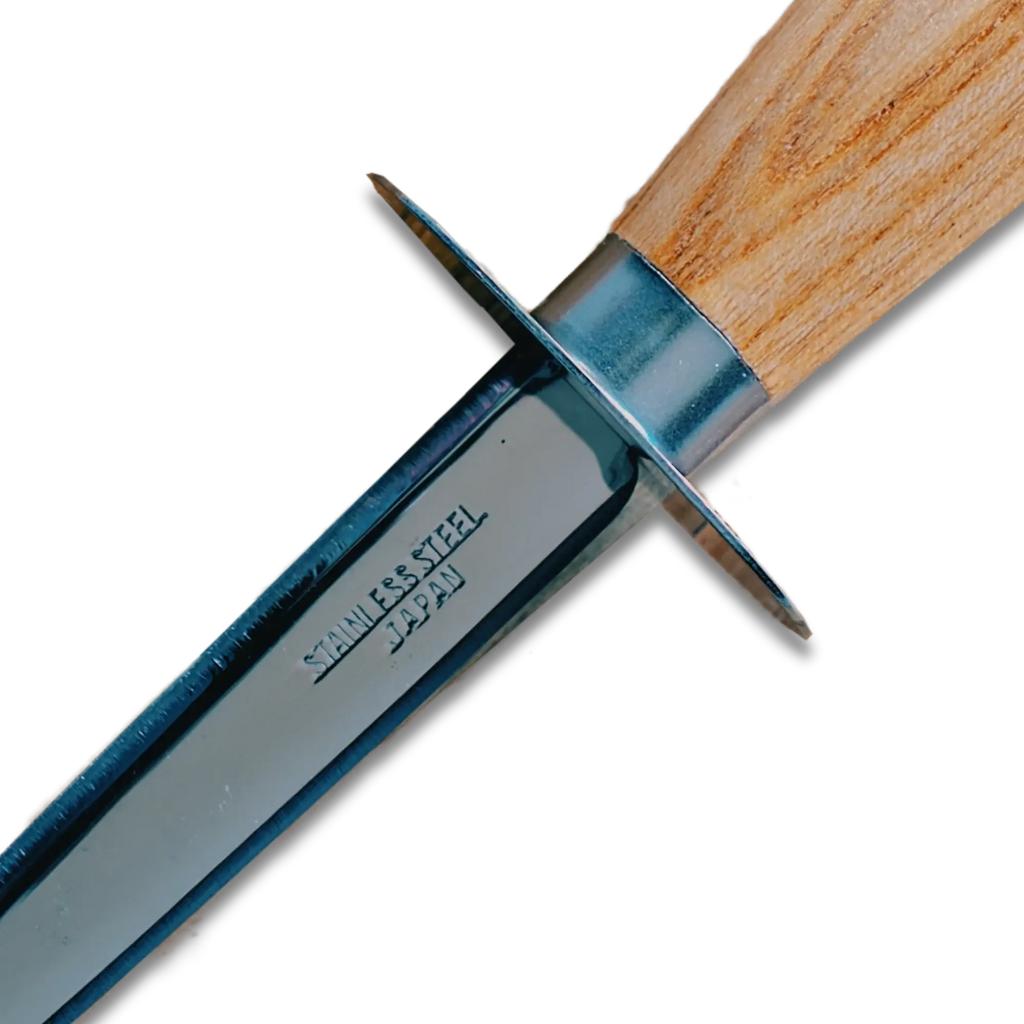 Ginza Steel | Oyster Knife Stainless Steel Wood handle