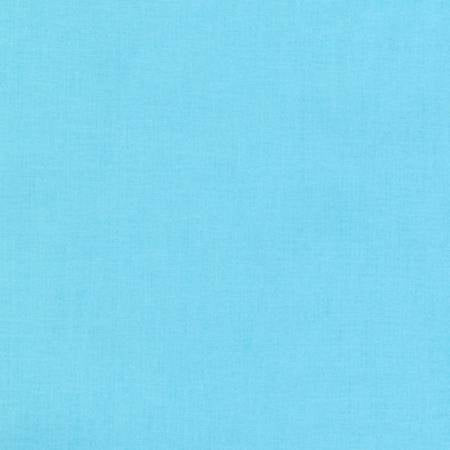 Coton Kona uni - Bleu Robinegg