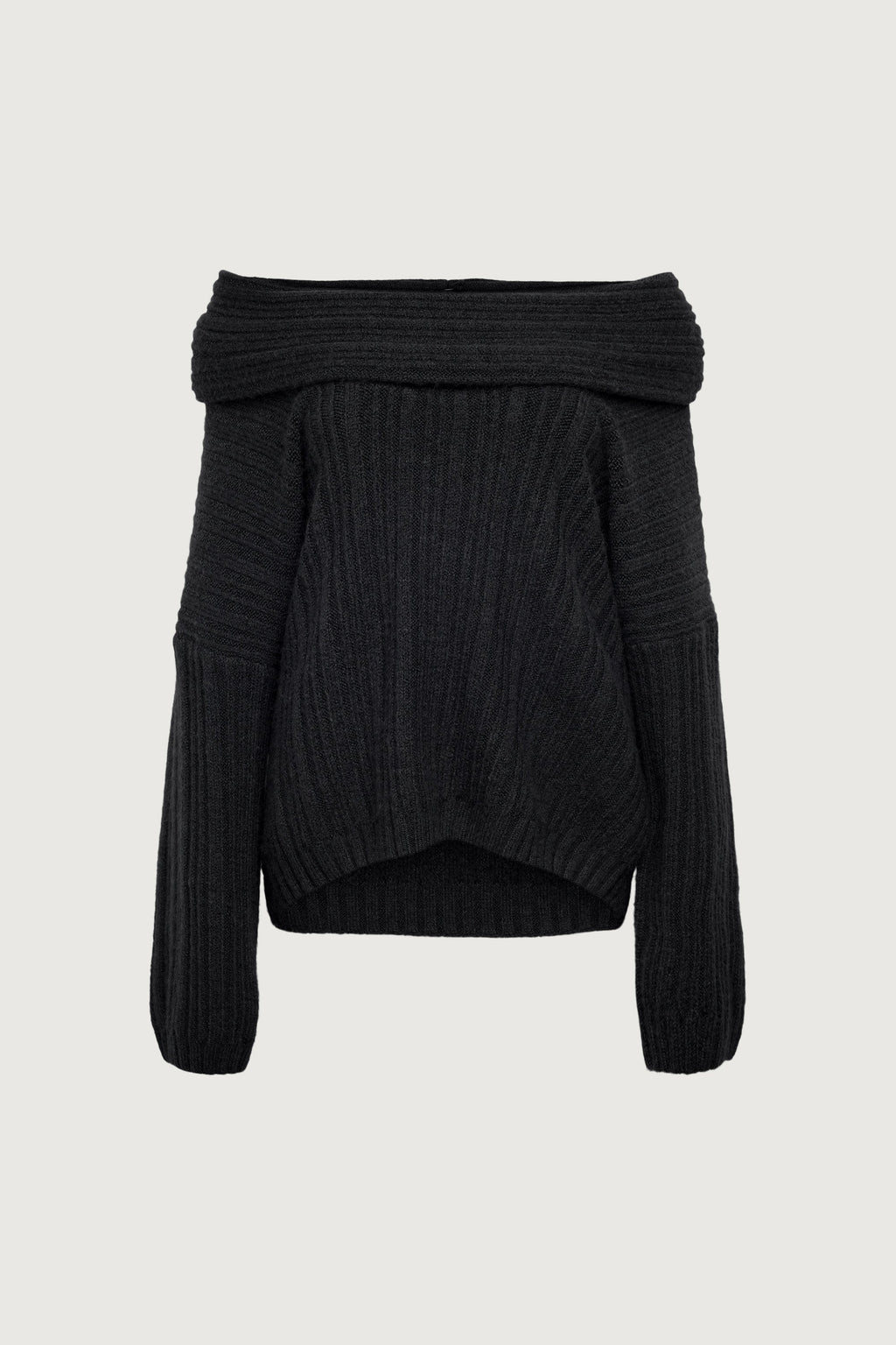PULL OVERSIZE À ÉPAULES DÉNUDÉES