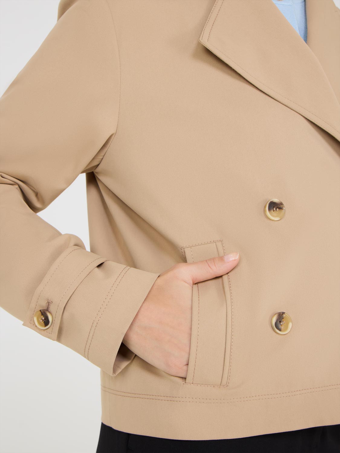 Trench-coat cintré