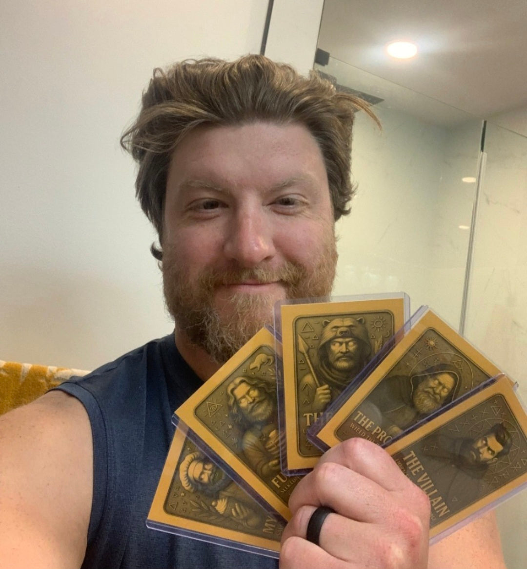 Coffret collector SoulSeries | 5 huiles à barbe + 5 cartes collector dorées (Édition limitée) 