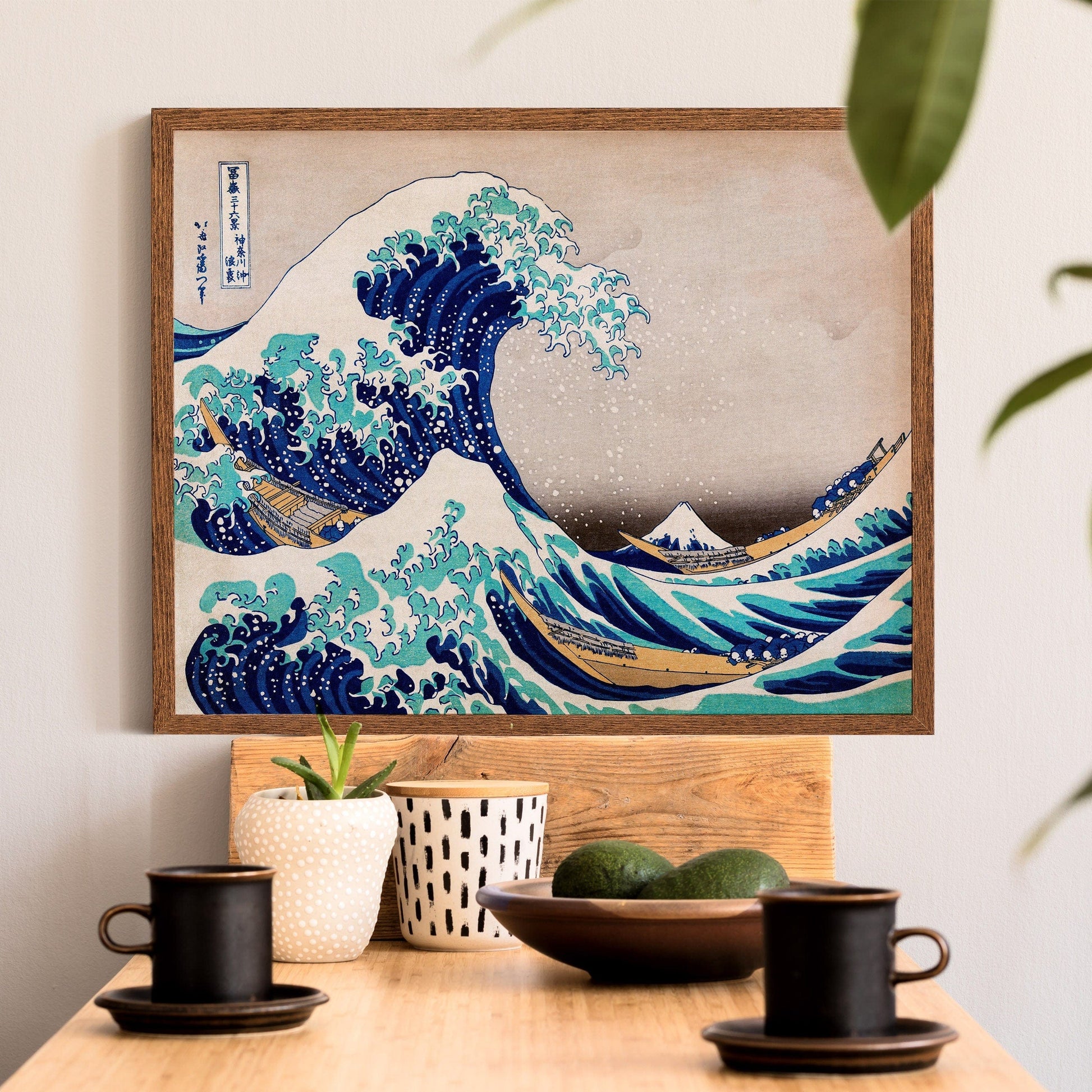 Katsushika Hokusai, The Great Wave off Kanagawa,  Japanese Ukiyo-e Wall Art