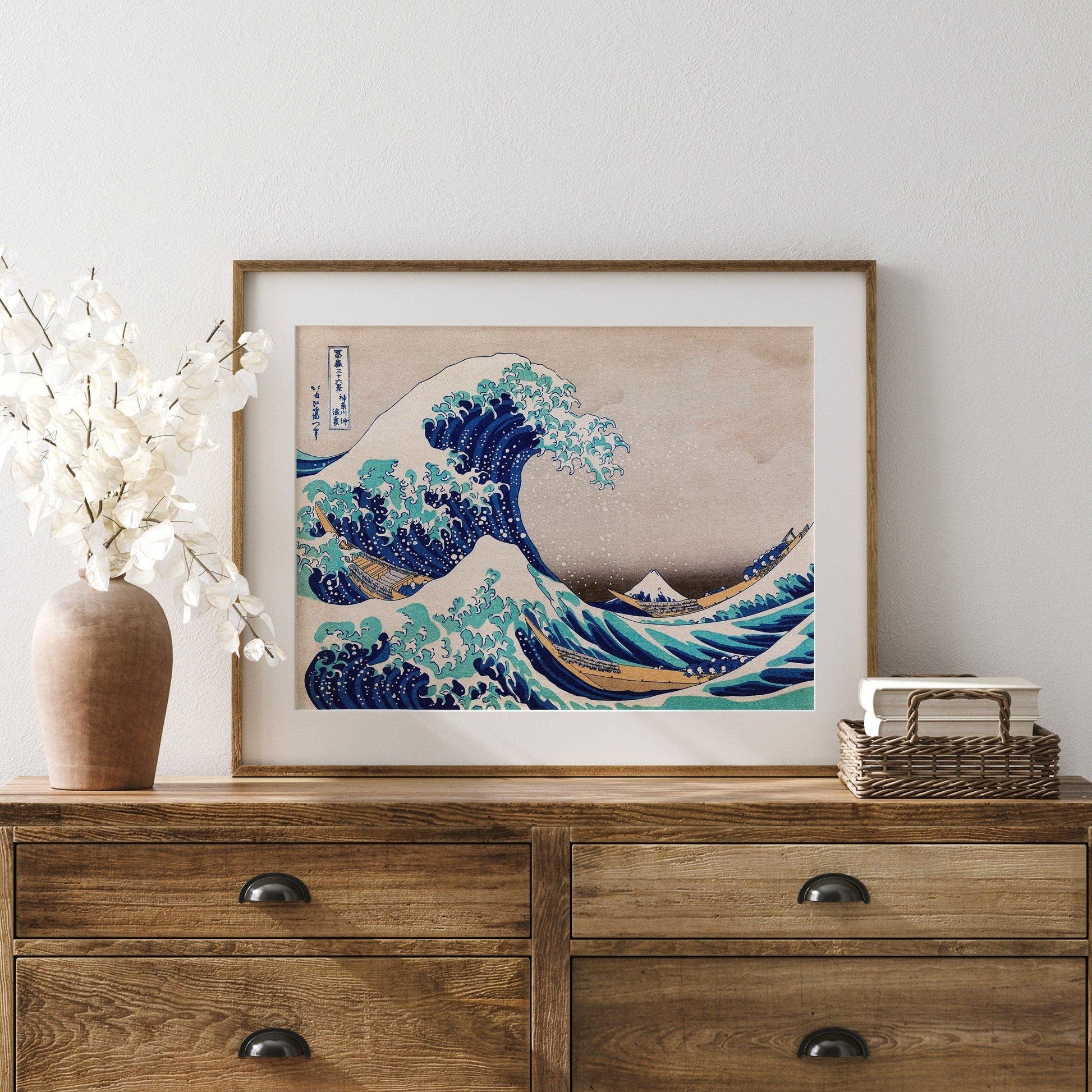 Katsushika Hokusai, The Great Wave off Kanagawa,  Japanese Ukiyo-e Wall Art