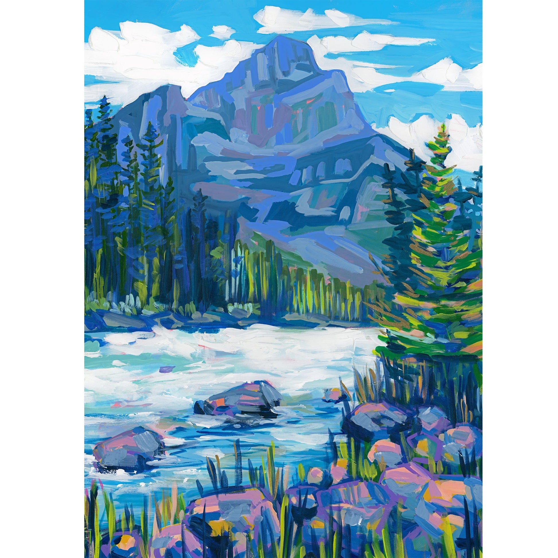 Kicking Horse Mountain | 500-Piece Puzzle for Adults | Designed in Canada by Amy Dixon