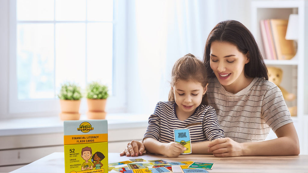52 Financial Literacy Flashcards for Kids