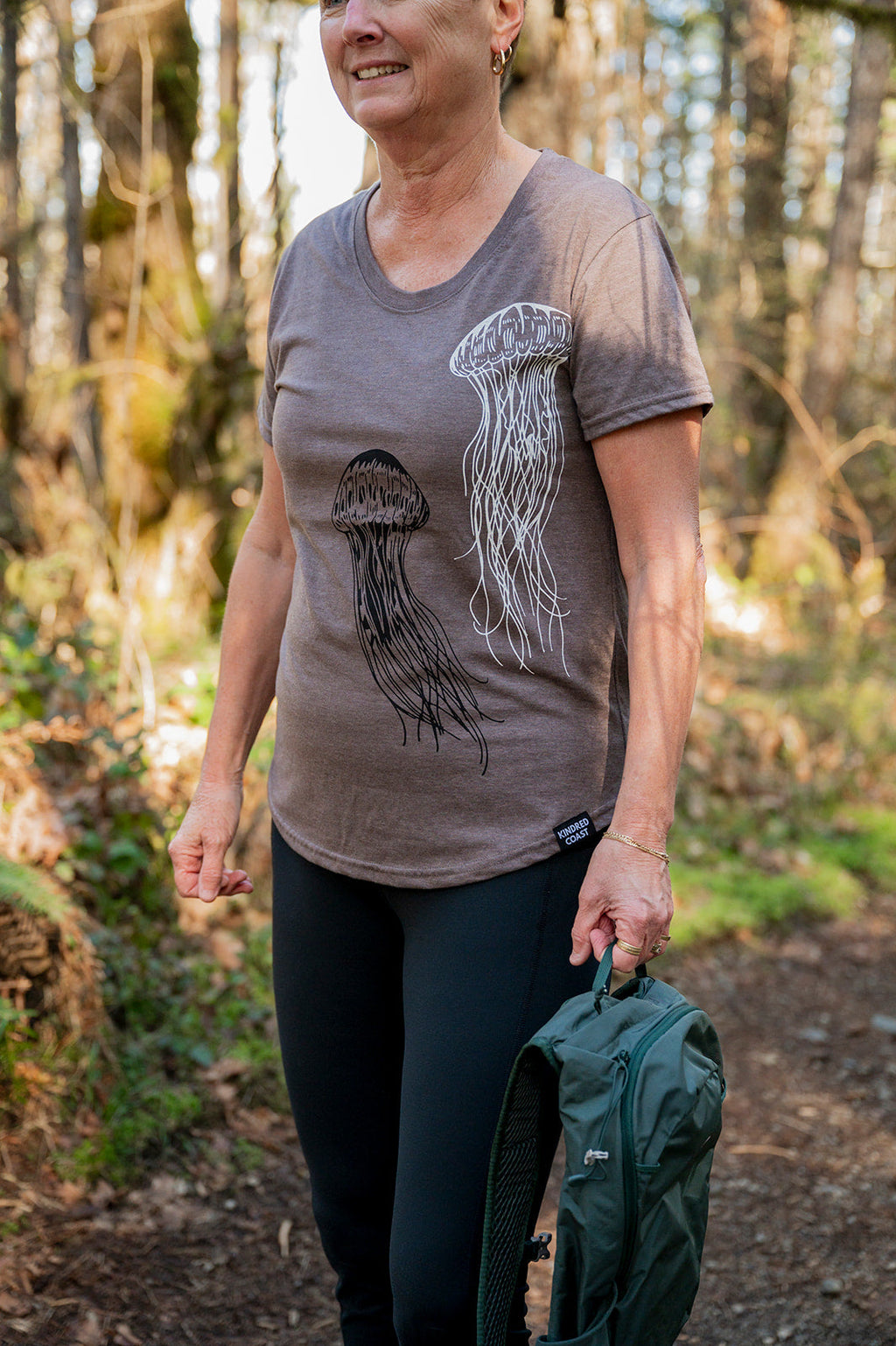 JELLYFISH - T-shirt écologique pour femmes