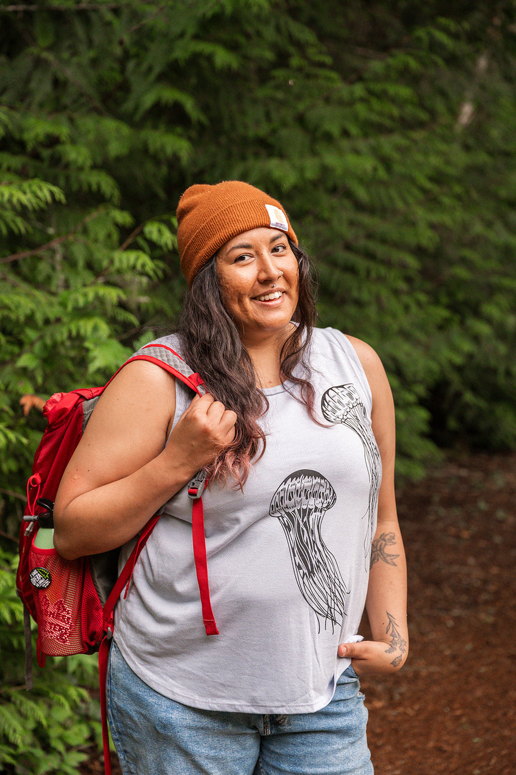 JELLYFISH - Women's Relaxed Tank - Steel