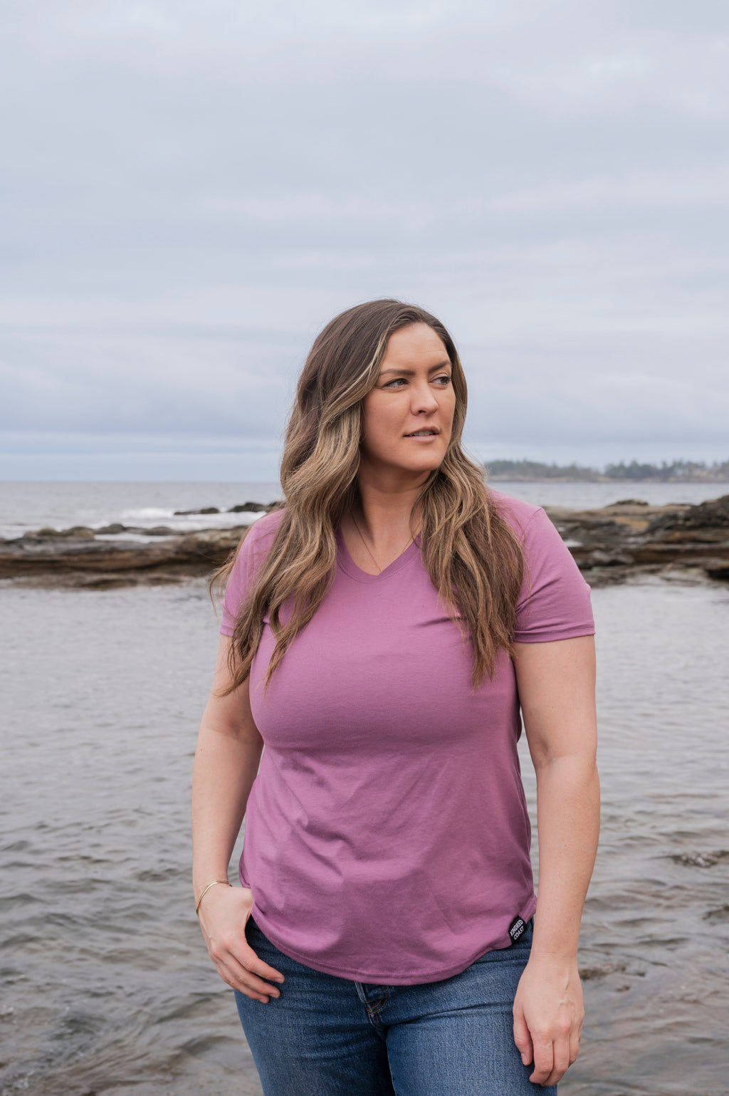 Women's Eco Tee - Blank Apparel - Lilac