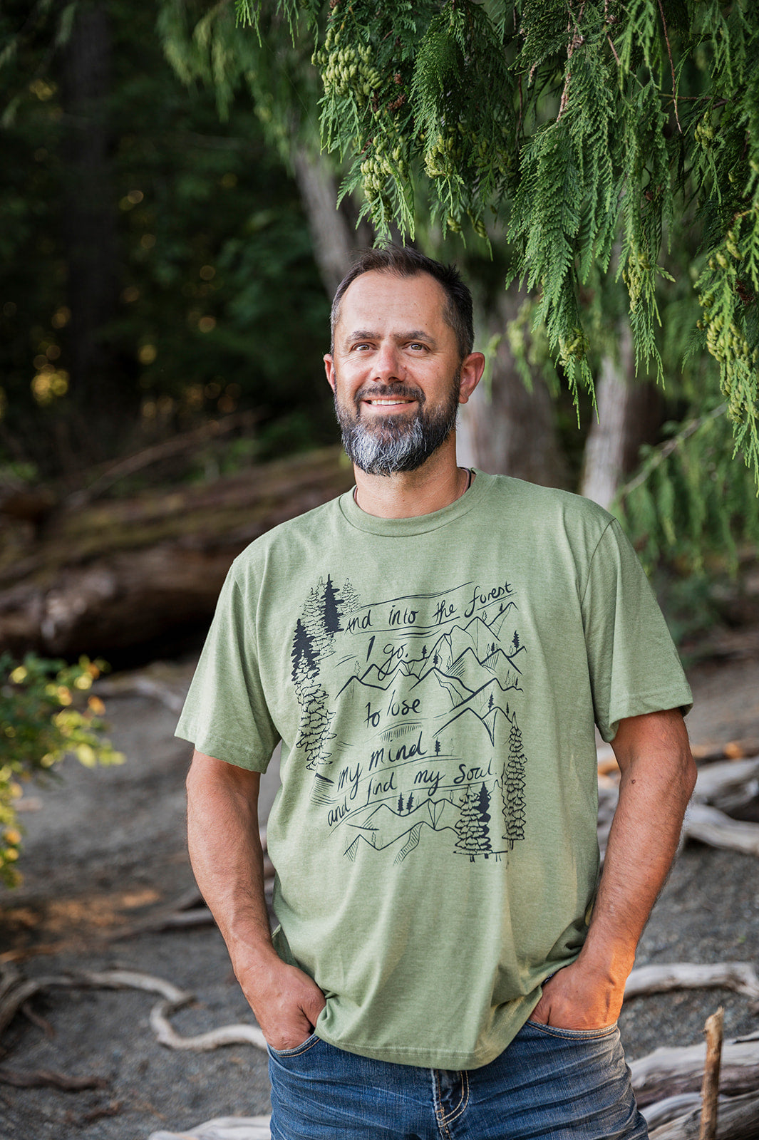 INTO THE FOREST - T-shirt écoresponsable unisexe