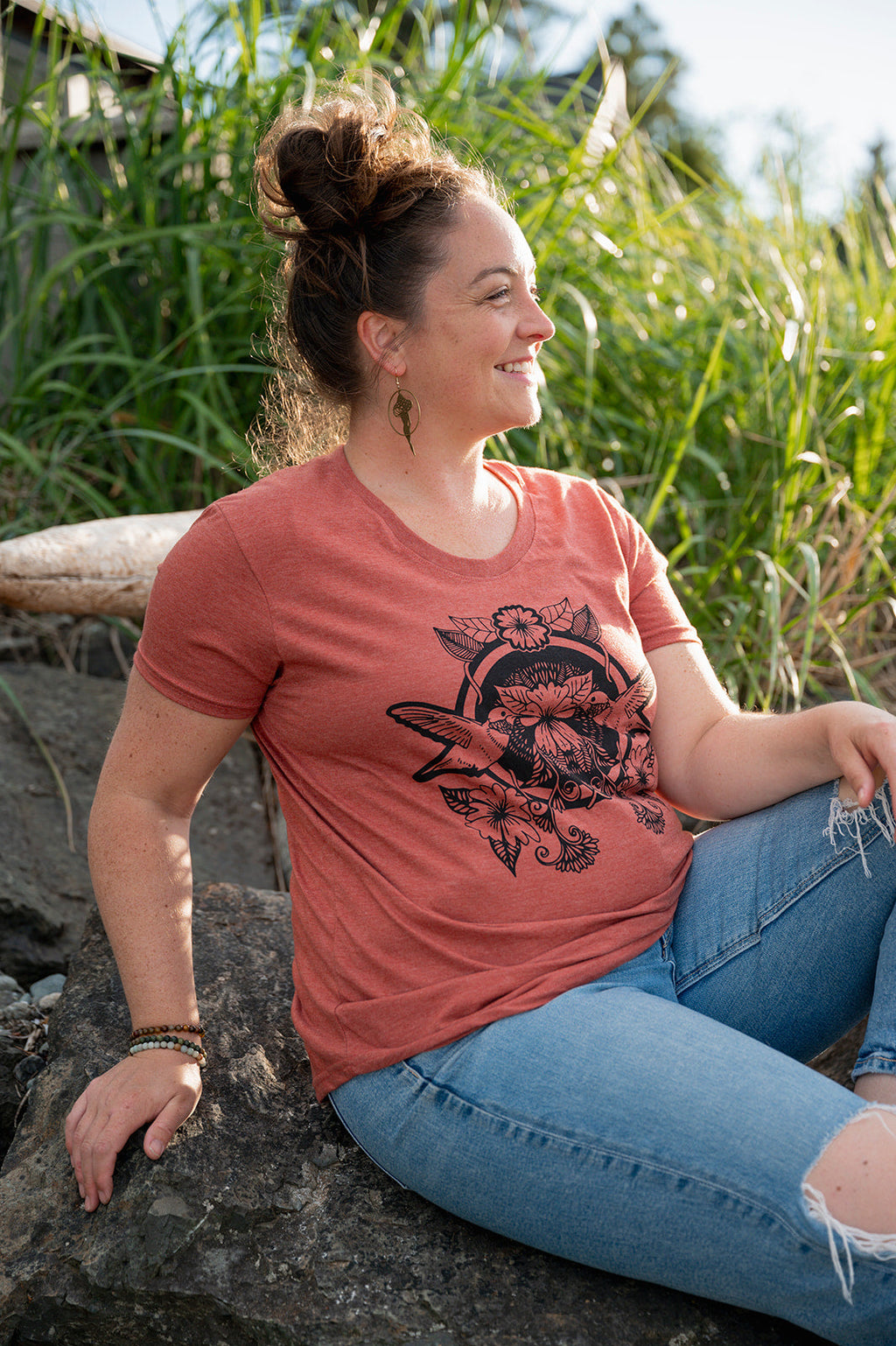 HUMMINGBIRD - T-shirt écoresponsable pour femme
