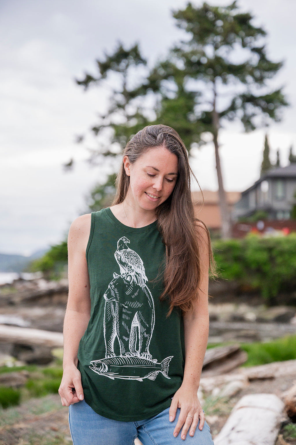 BC ANIMALS - Women's Relaxed Bamboo Tank
