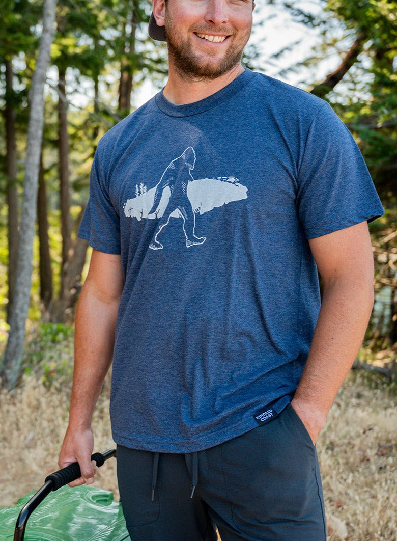 SASQUATCH VI - T-shirt écoresponsable unisexe - Marine