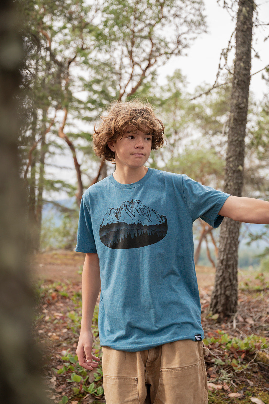 FLOATING ISLAND - T-shirt écoresponsable unisexe - Sarcelle chiné