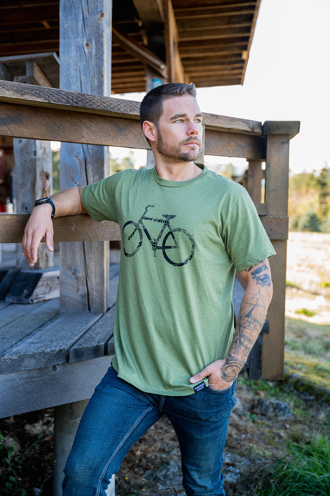 BIKE - T-shirt écologique unisexe