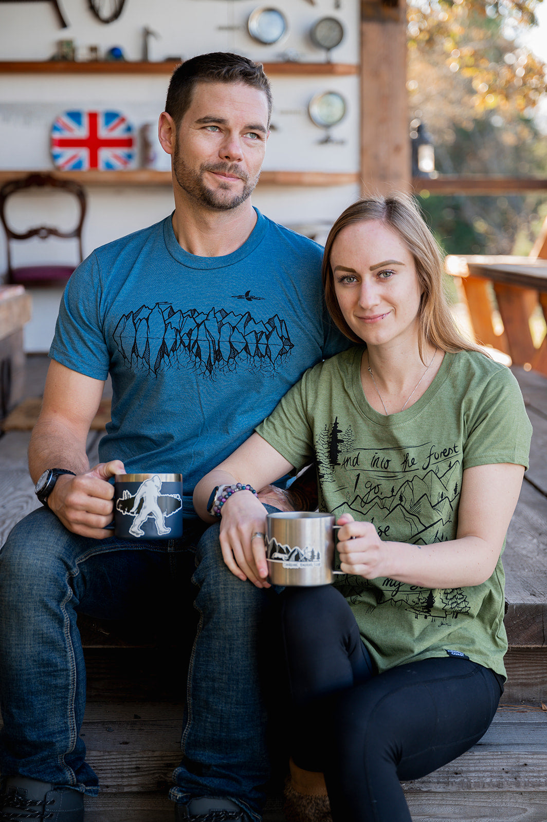 MOUNTAIN ROOTS - T-shirt écoresponsable unisexe