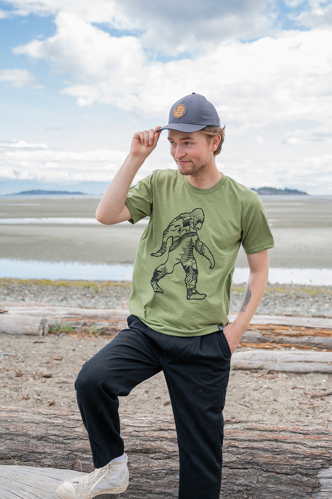 SASQUATCH - T-shirt écologique unisexe