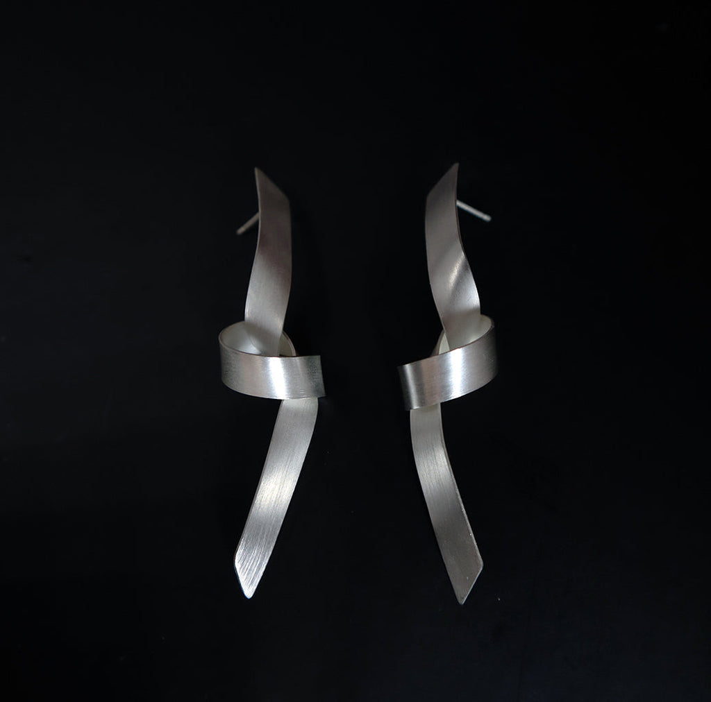 Ribbon Collection - Knotty Earrings