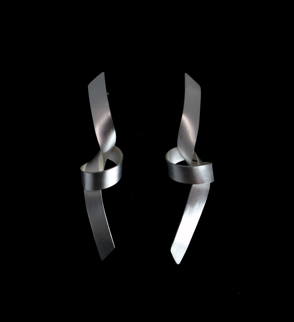 Ribbon Collection - Knotty Earrings