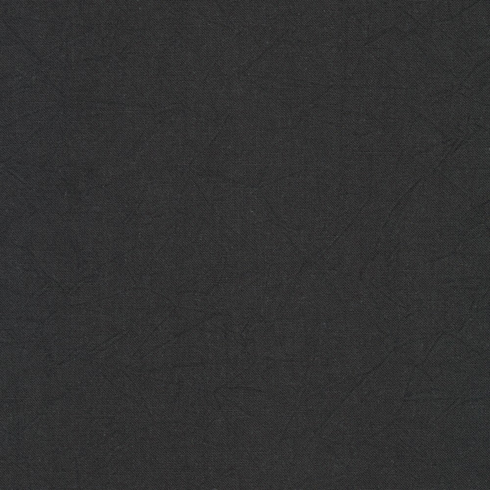 KONA Natural Crush; Ink Black, 1/4 yard