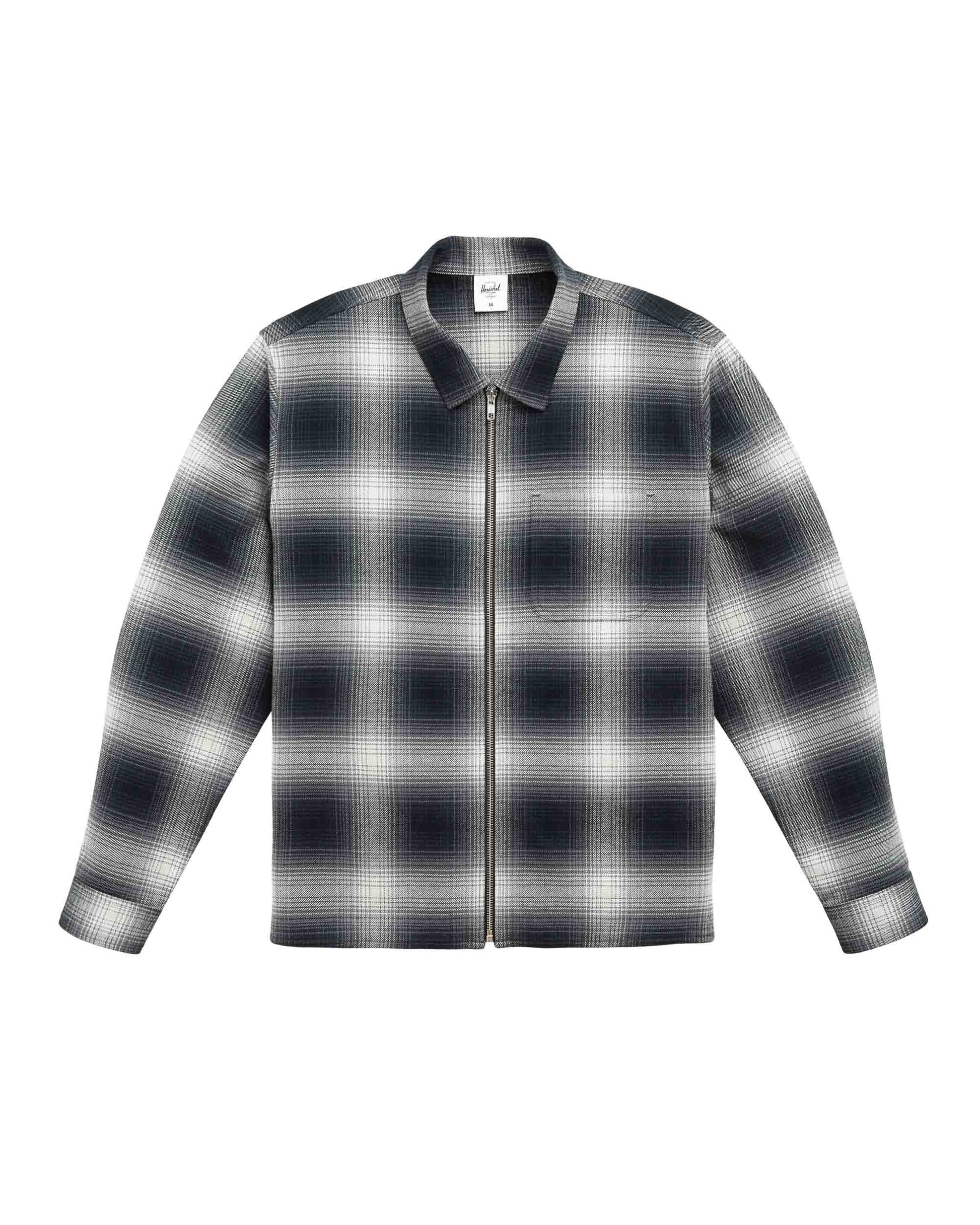 Zip-Up Flannel Men's