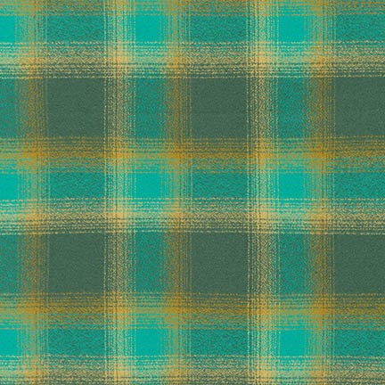 Flanelle de mammouth - Lagon, 1/4 yard