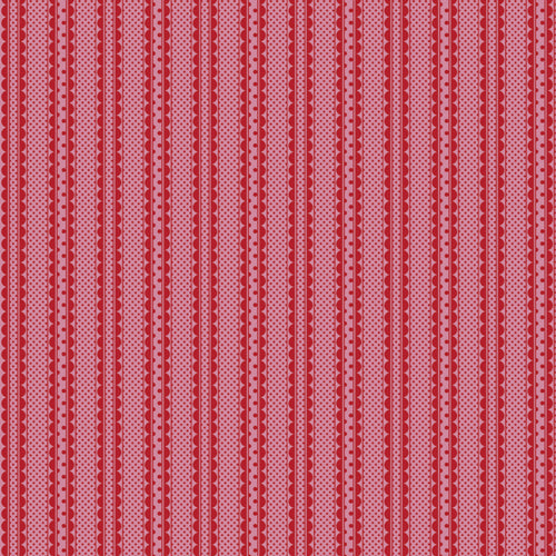 AGF Legacy Stripe; Rouge, 1/4 yard