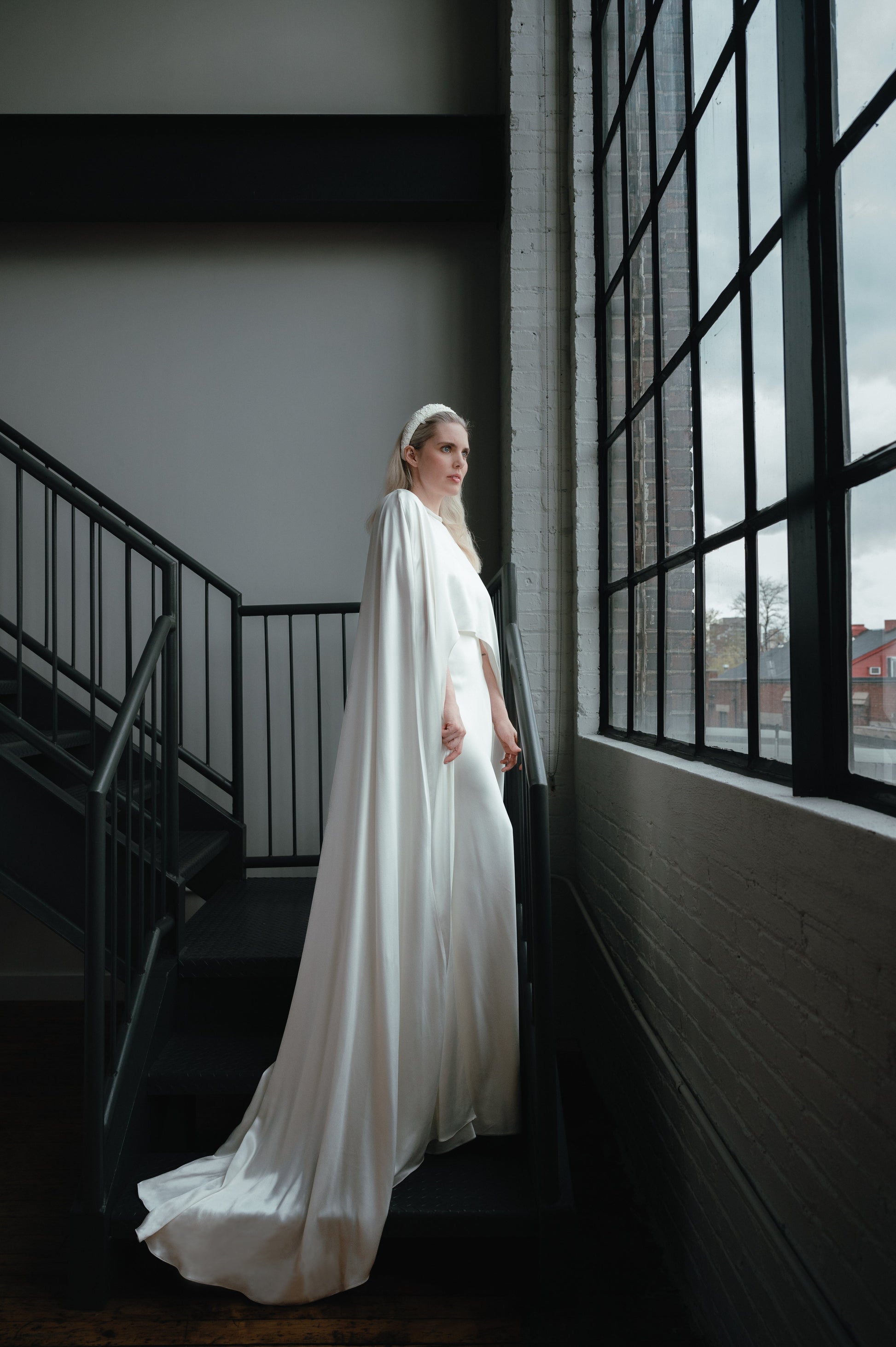 JUDY Beaded Vintage Lace Padded Headband