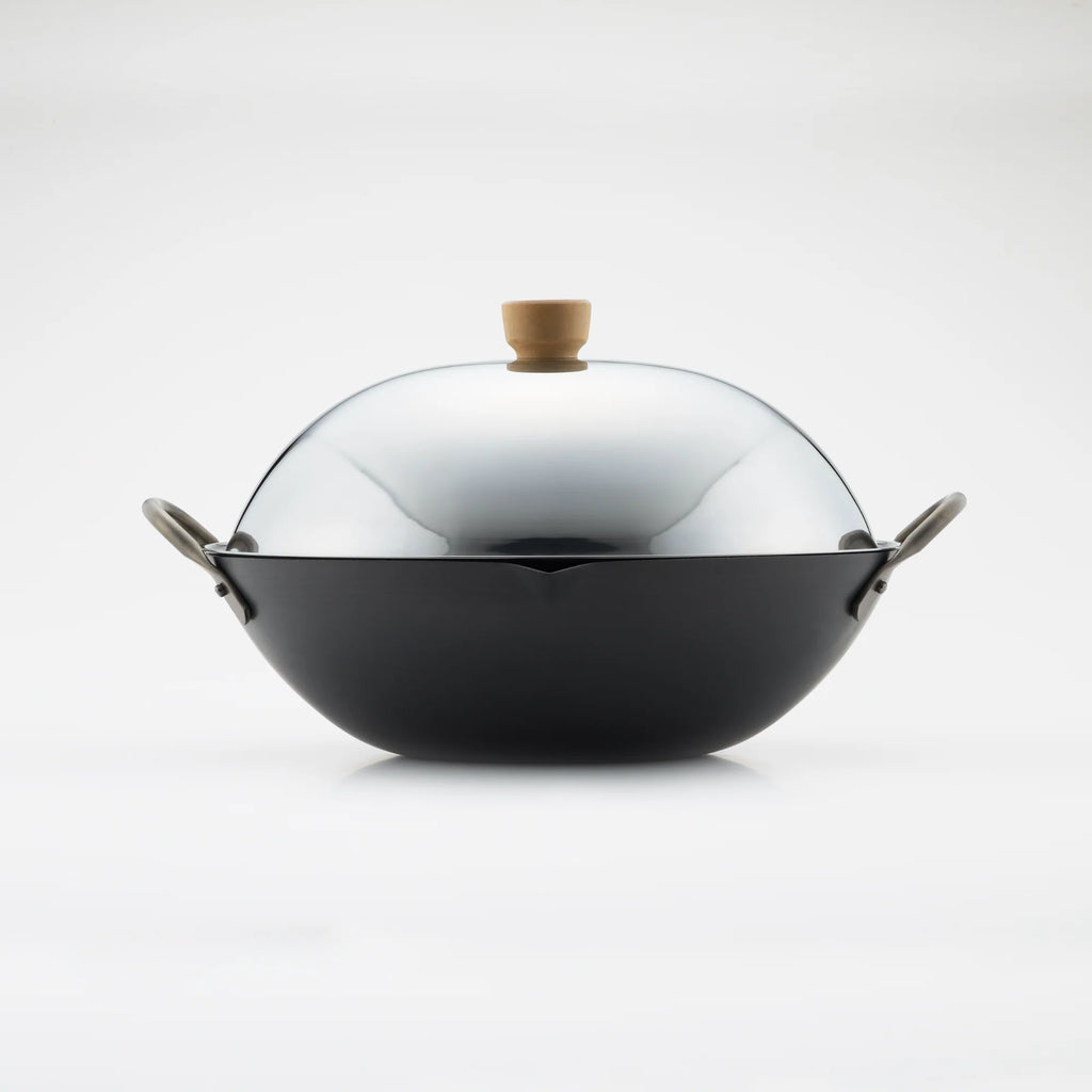 Couvercle en acier inoxydable Yoshikawa Cook-Pal Ren – 36 cm