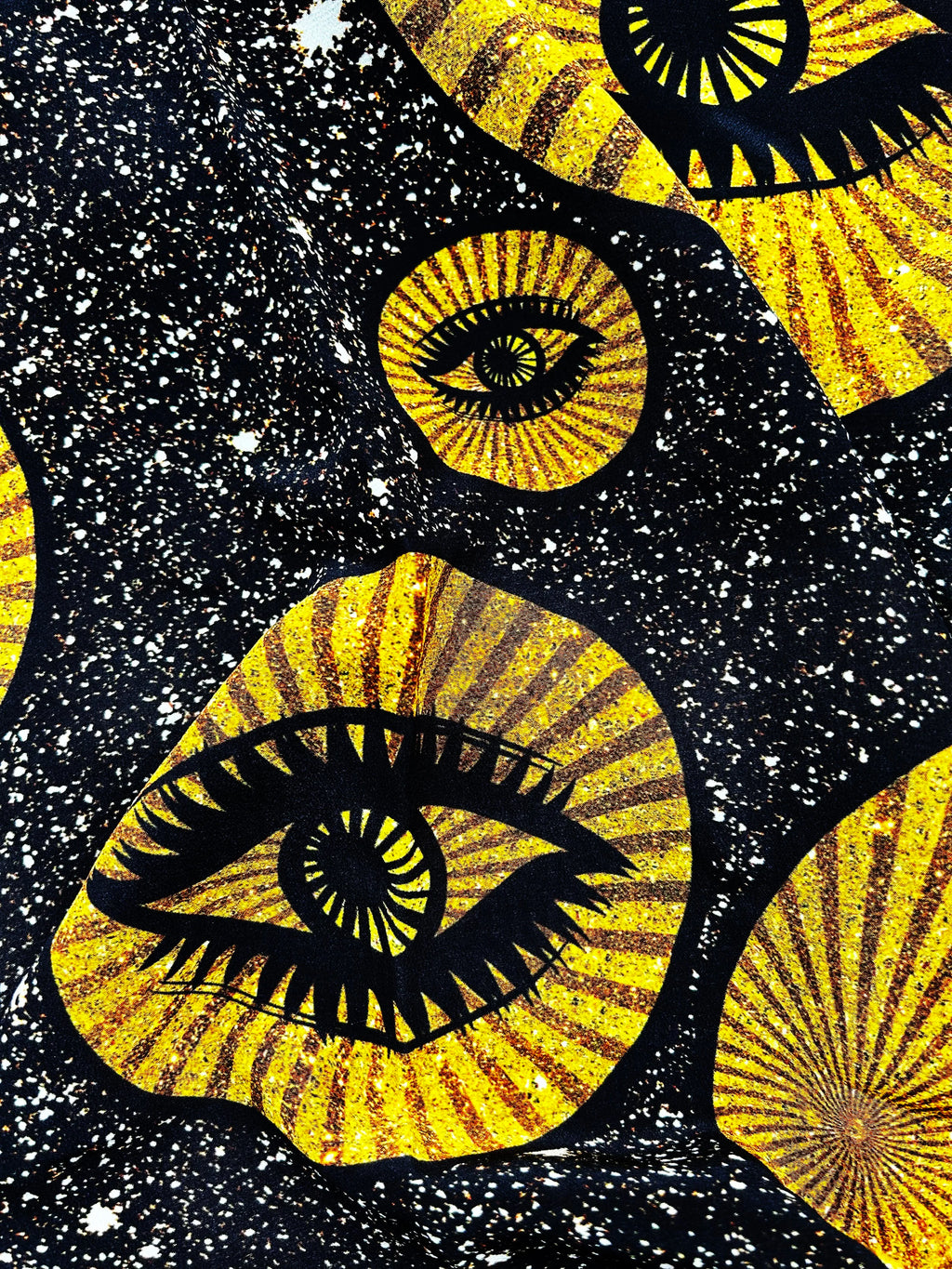 cosmic inky way silk scarf