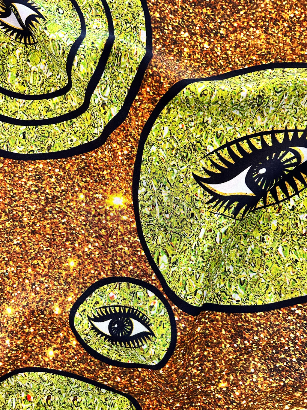 cosmic milky way silk scarf