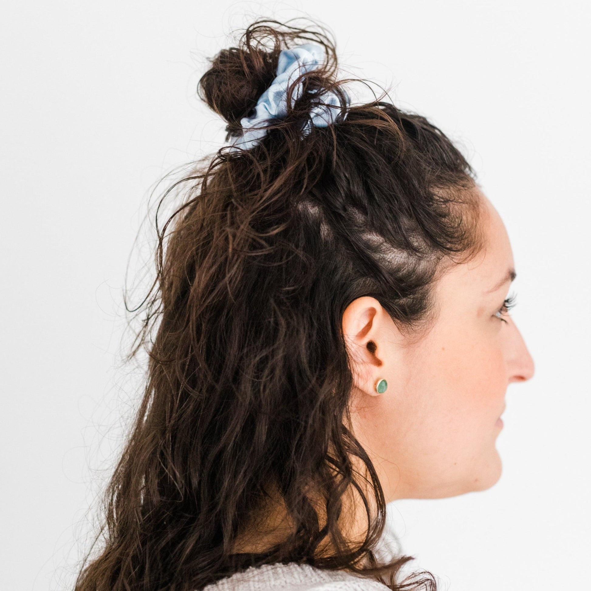 Chouchou en soie basique