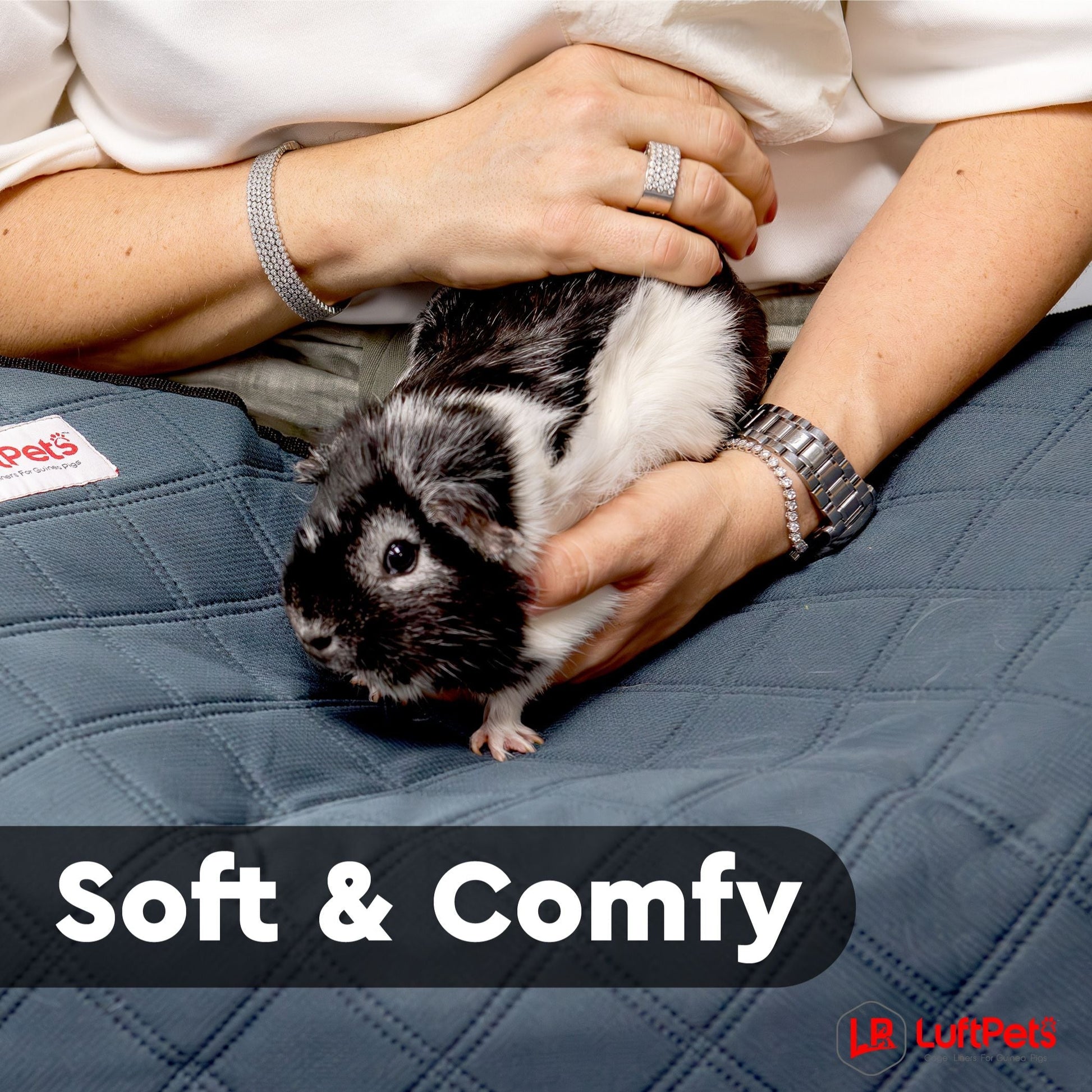 Revêtements de cage LuftPets Original pour lapins et cochons d'Inde, pour cages MidWest