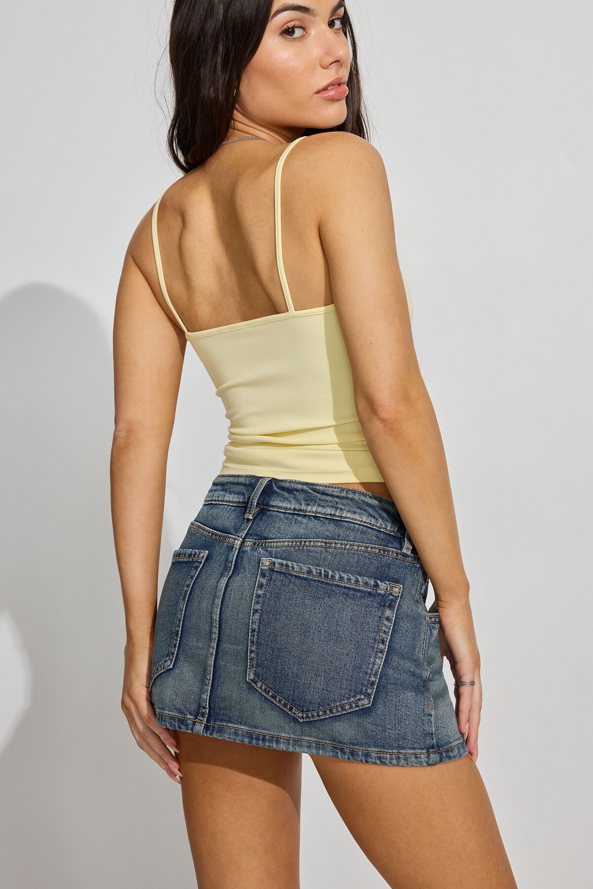 Micro-jupe en jean
