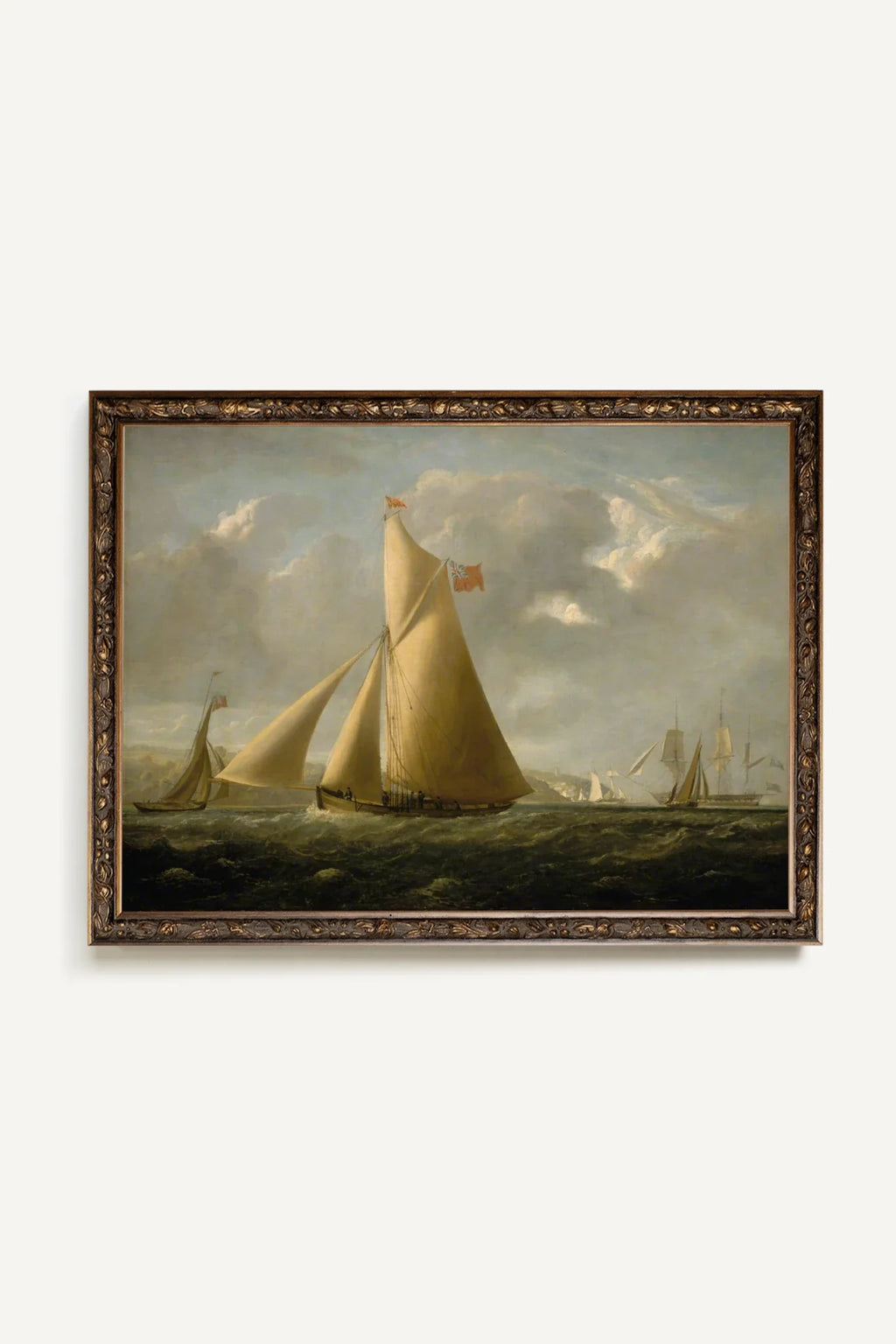 The Call of the Sea, Vintage Bronze Frame