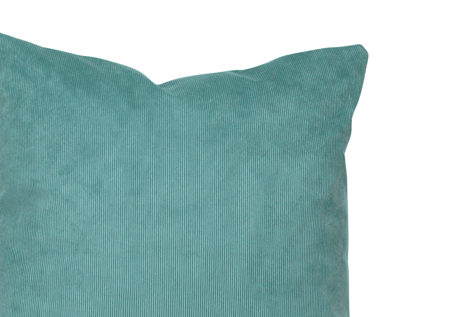 Housse de coussin en velours côtelé Lagoon