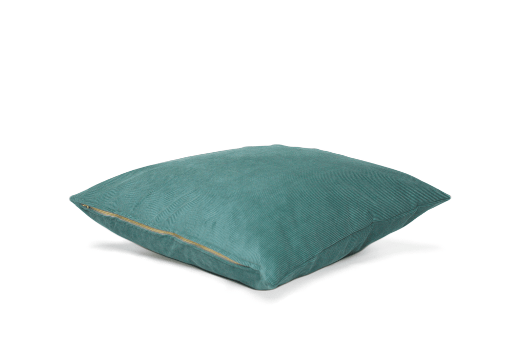Housse de coussin en velours côtelé Lagoon