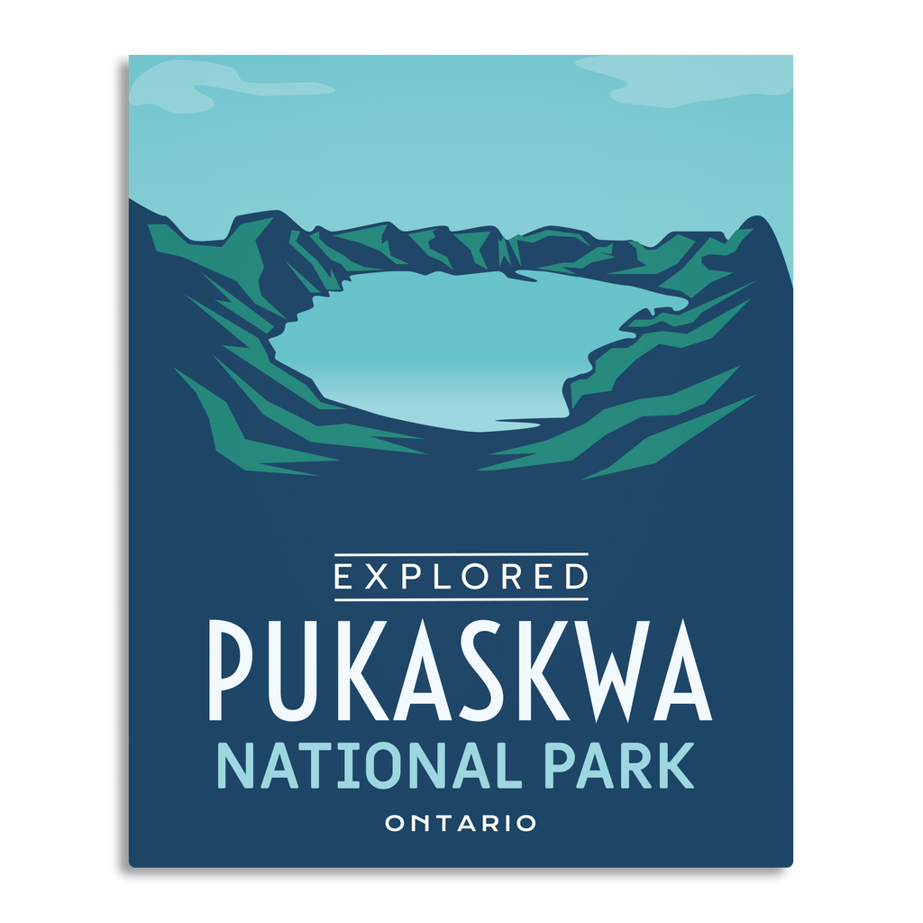 Pukaskwa National Park 'Explored' Poster