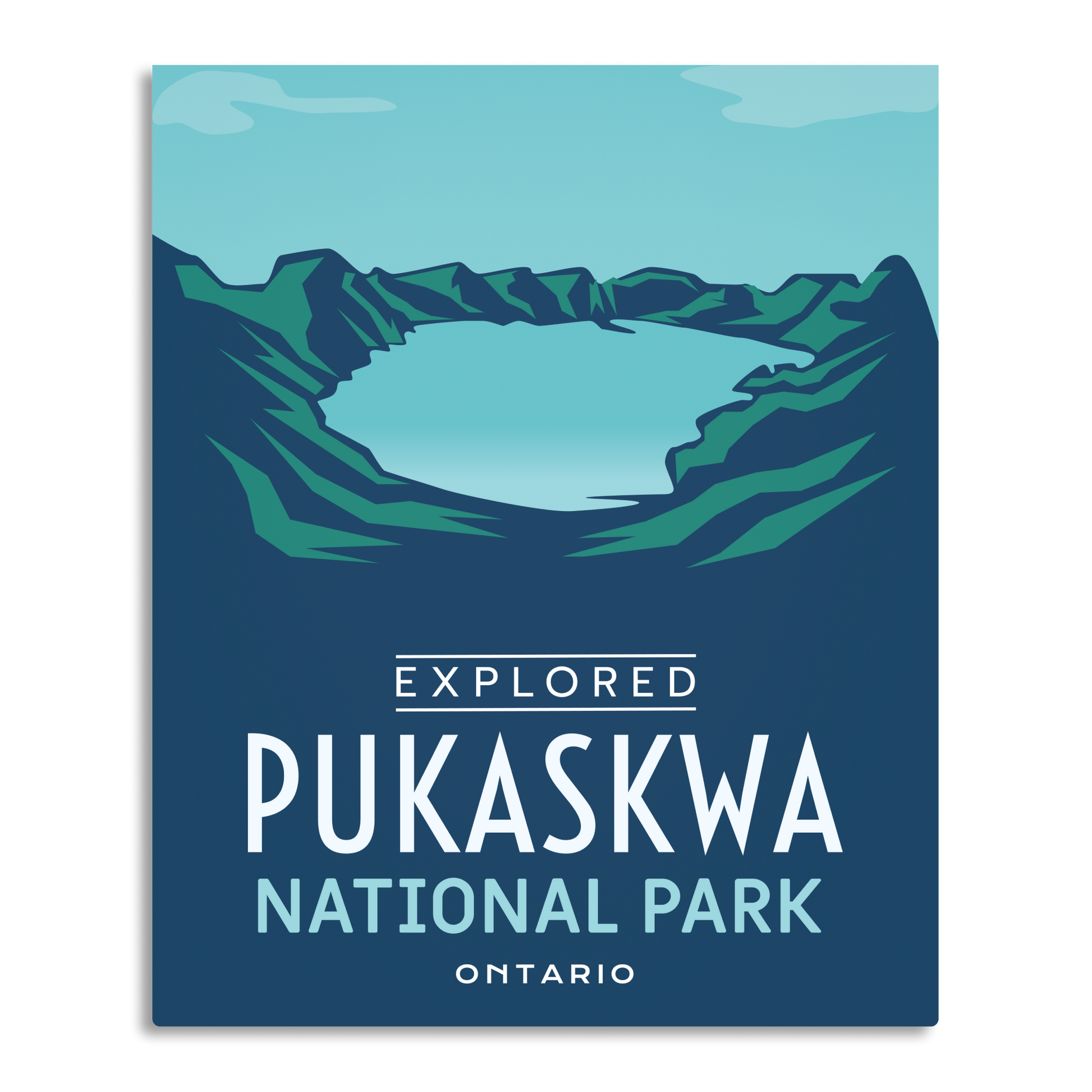 Pukaskwa National Park 'Explored' Poster