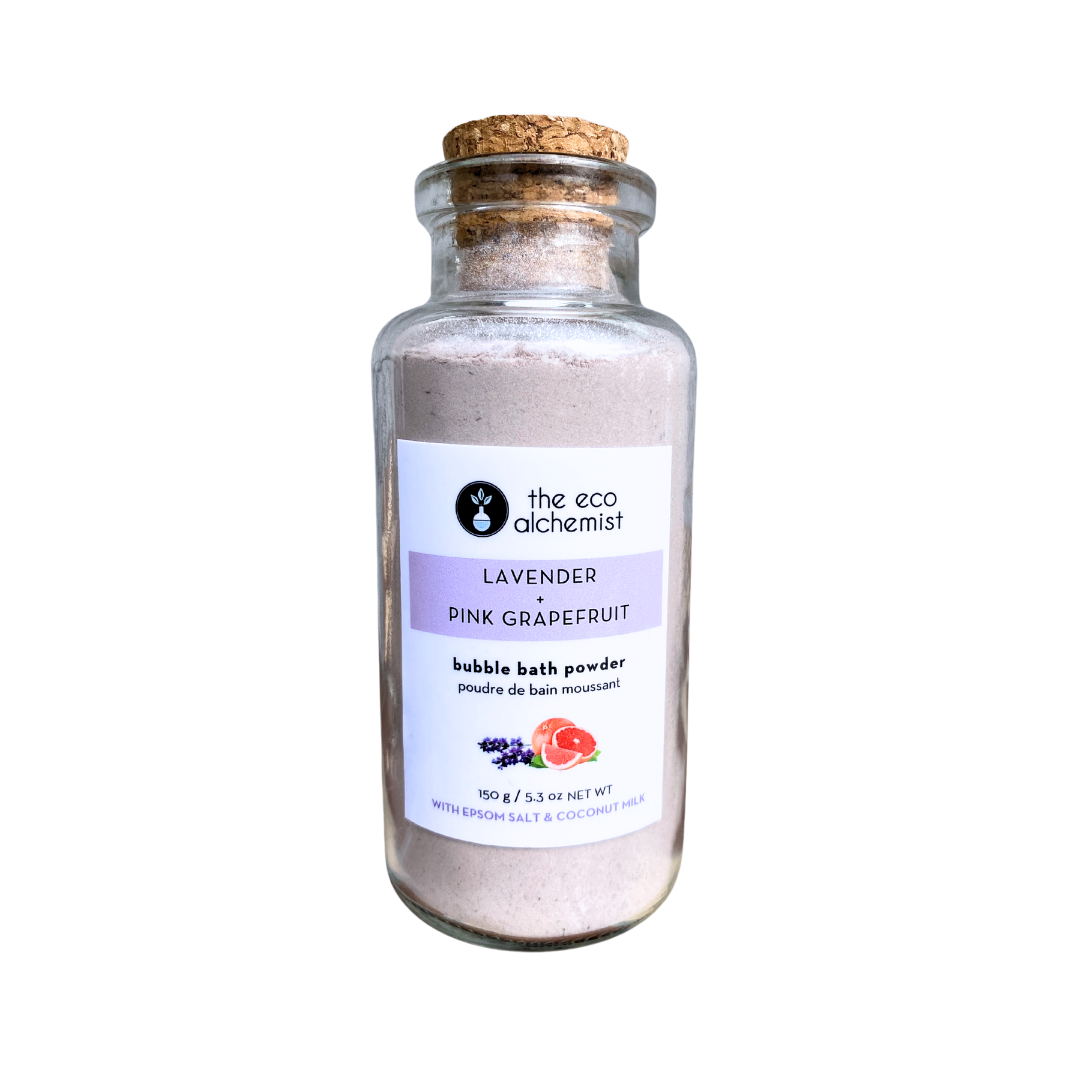 Lavender + Pink Grapefruit Bubble Bath Powder