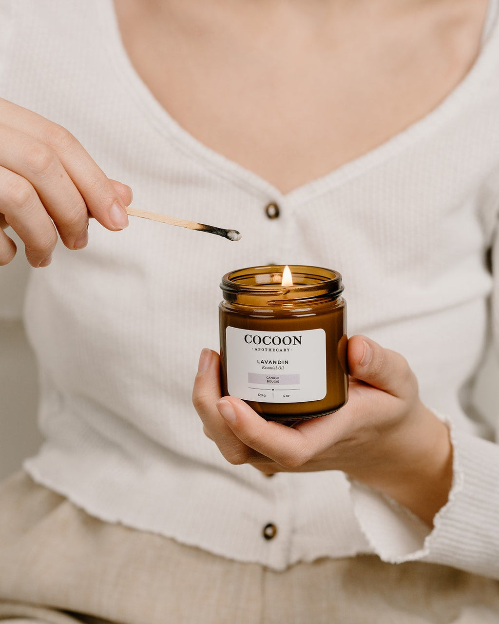 Lavandin Soy Wax Candle