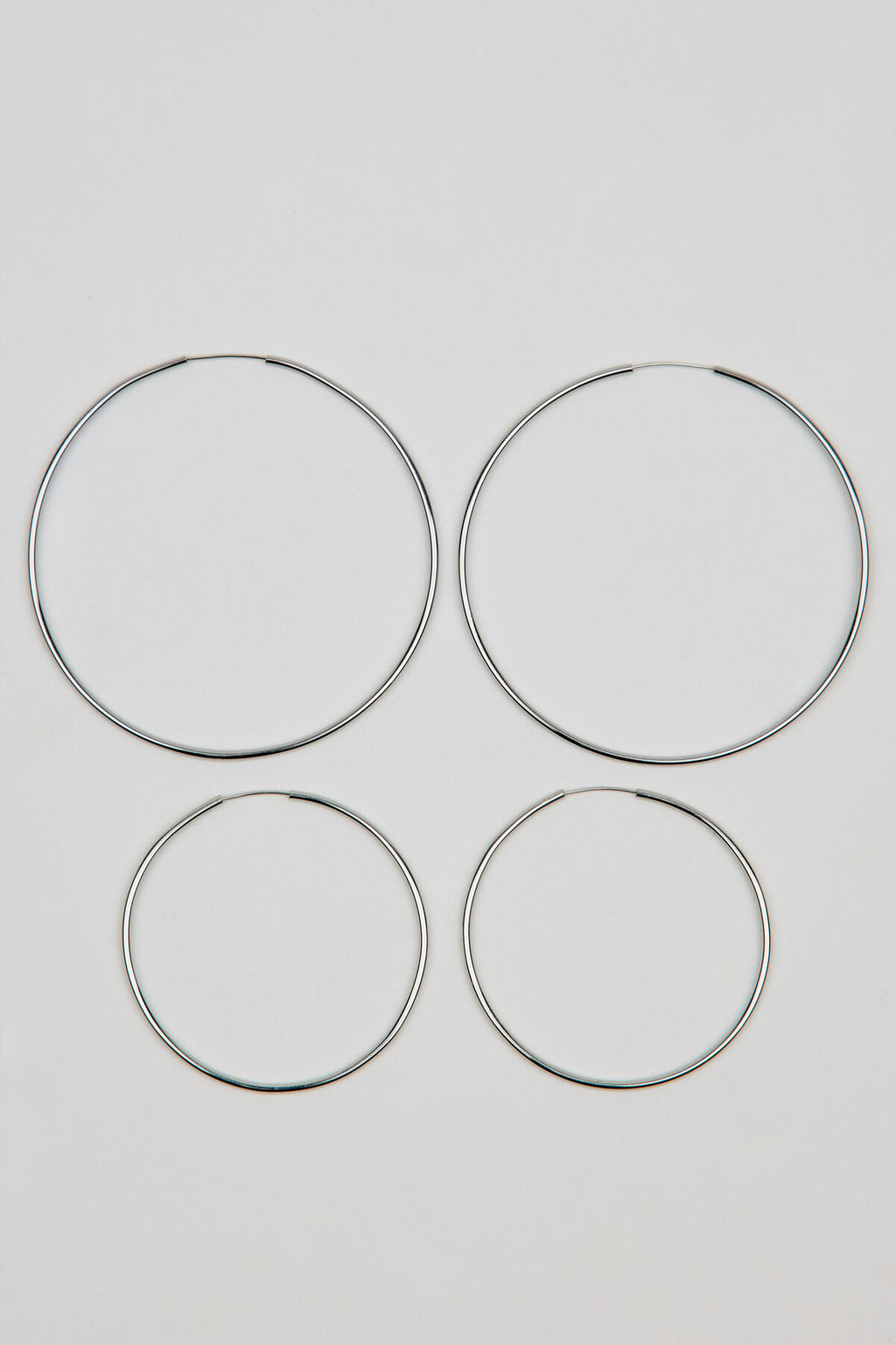 2 Pack Basic Super Skinny Hoops