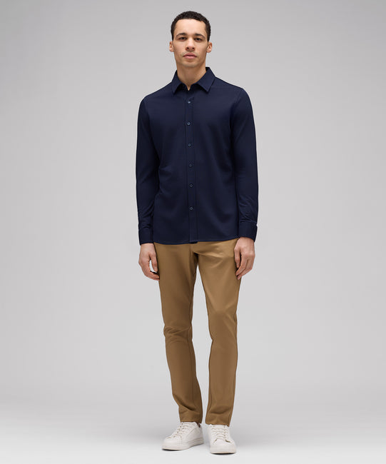 Men's Merino Button‑Up