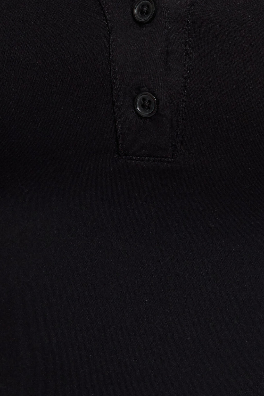 Sleek Polo Long Sleeve Top